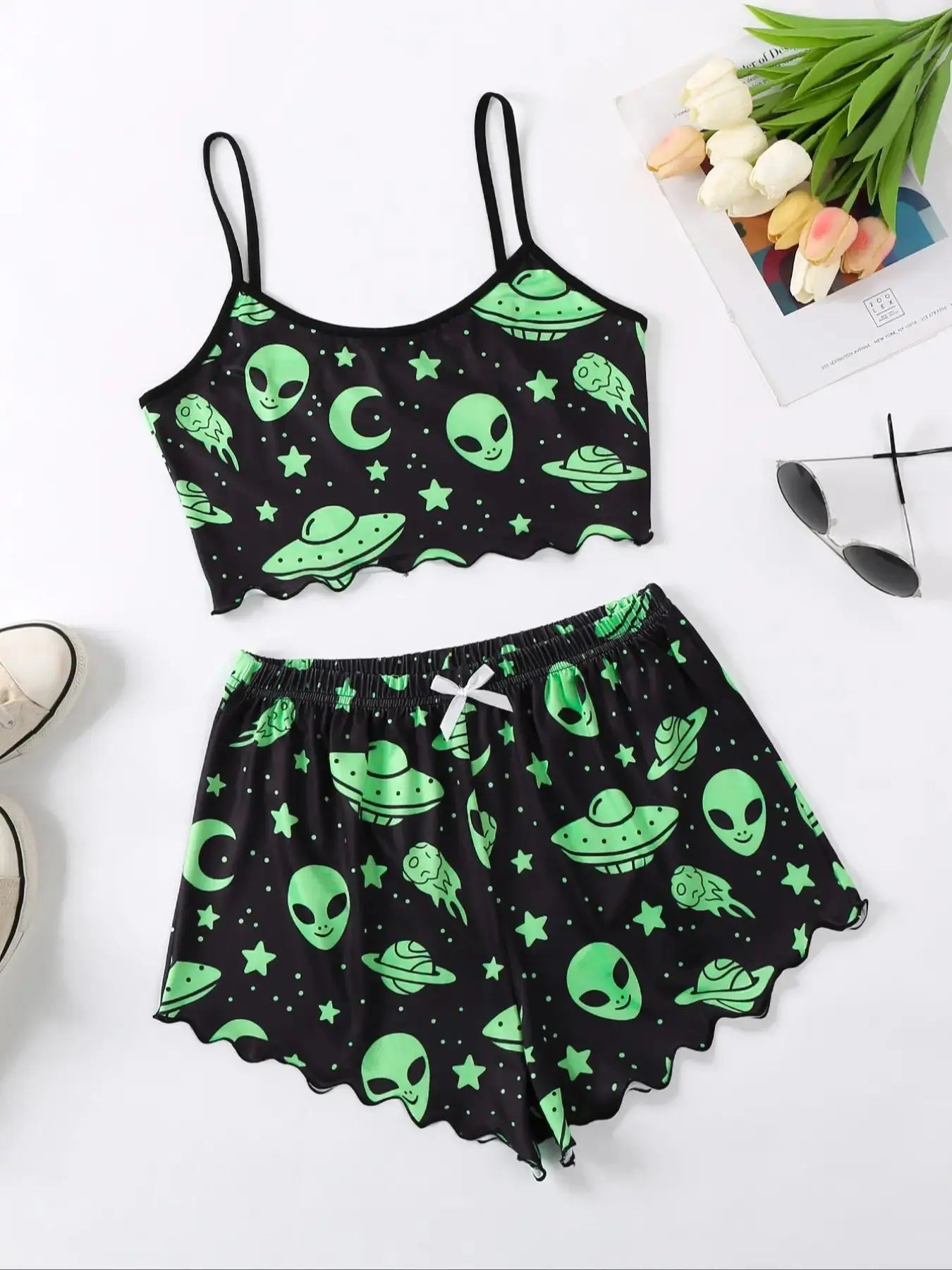 Sexy Nightwear Women Halloween Pajamas for Women for Summer Short Sleeve Pajamas Set Woman Pyjamas Set Women's Underwear Night
